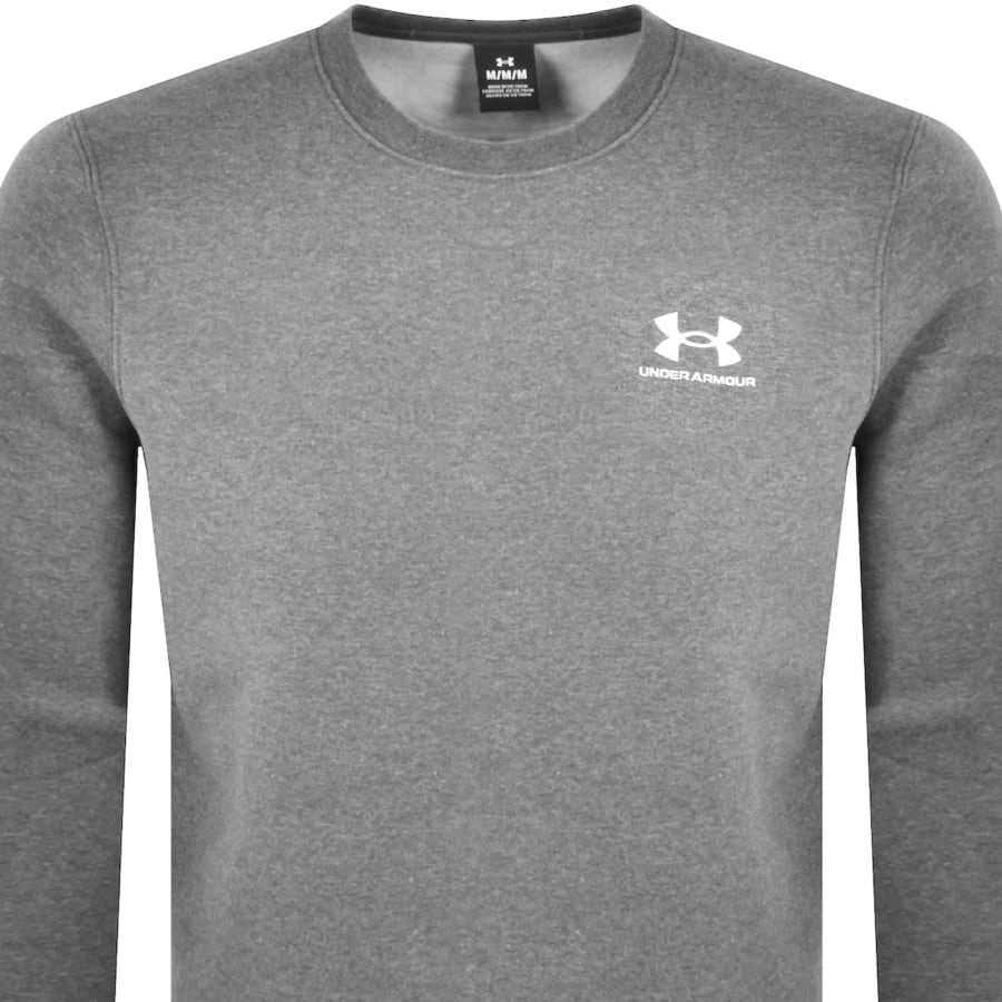 Gray under armour sweatshirt hot sale
